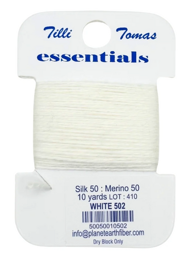 Essentials Card 502 White