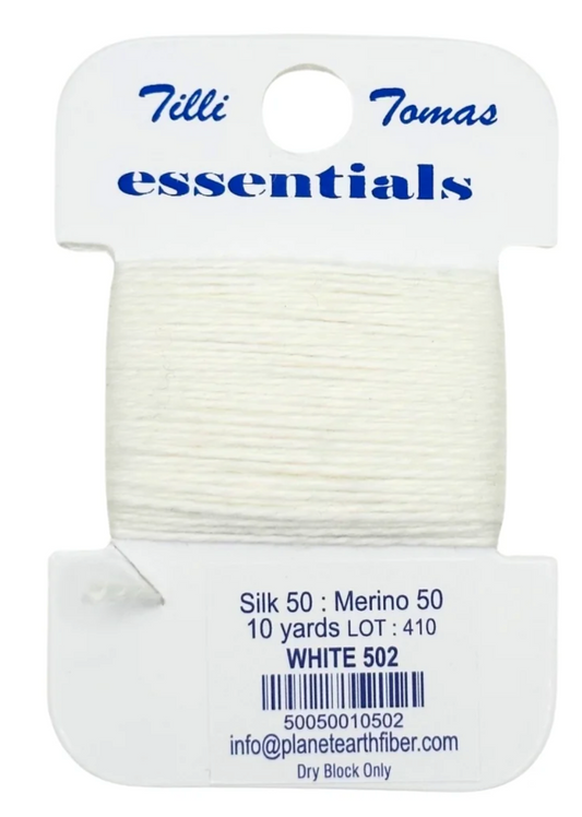 Essentials Card 502 White