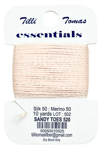 Essentials Card 520 Sandy Toes