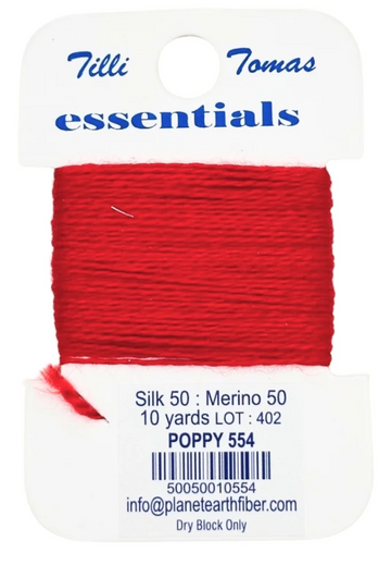 Essentials Card 554 Poppy