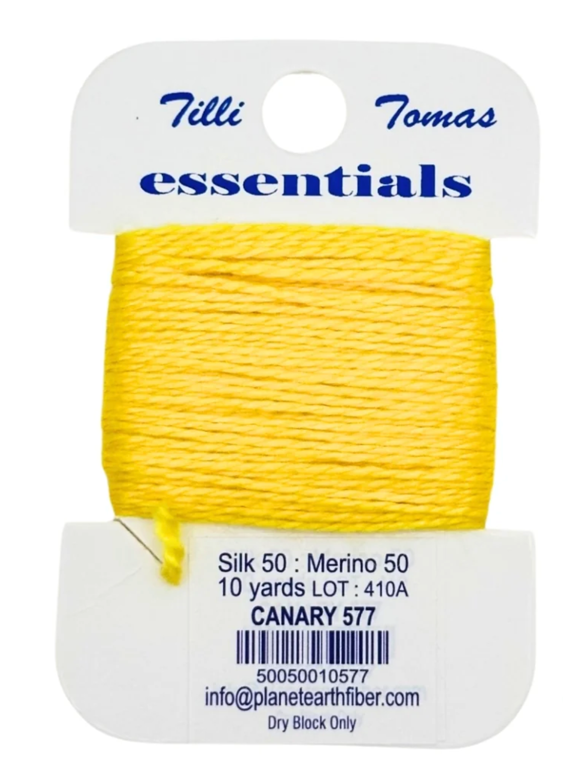Essentials Card 577 Canary – Canvas Queen Needlepoint