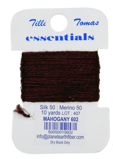 Essentials Card 602 Mahogany