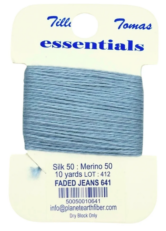 Essentials Card 641 Faded Jeans