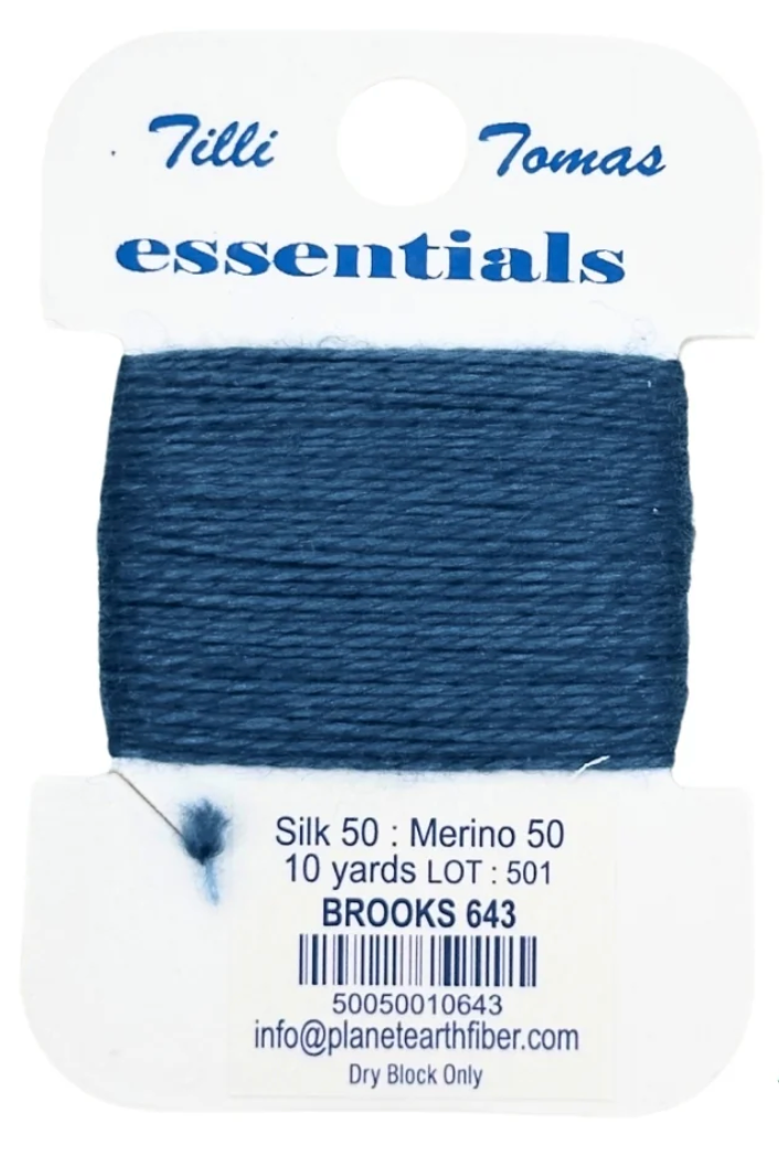 Essentials Card 643 Brooks – Canvas Queen Needlepoint