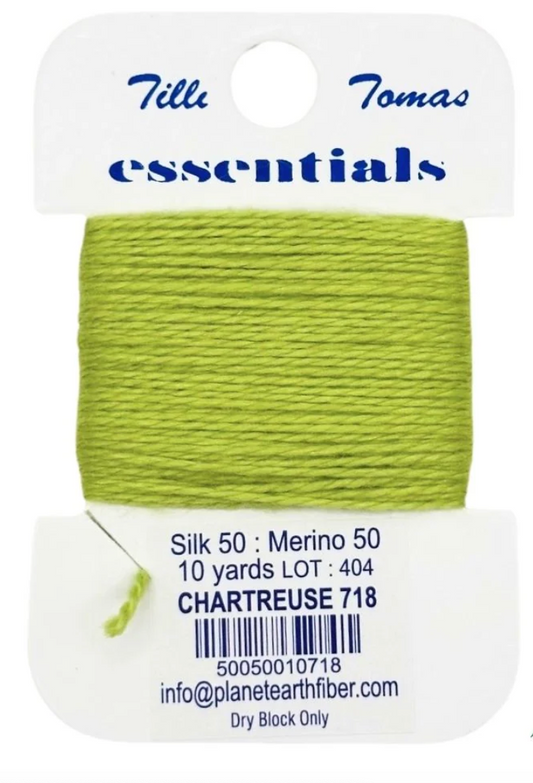 Essentials Card 718 Chartreuse
