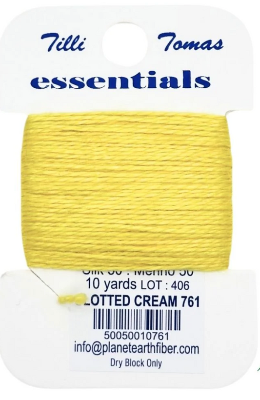 Essentials Card 761 Clotted Cream