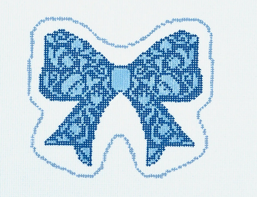 Floral Print Bow