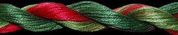 ThreadworX Overdyed Vineyard Silk V1085 Christmas Time