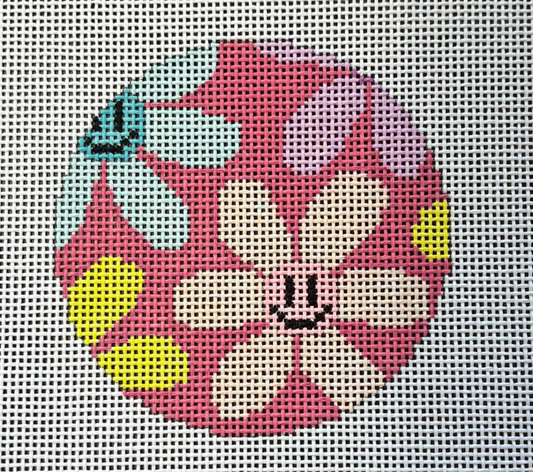 Happy Flowers Round