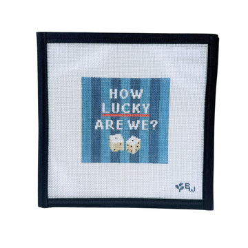 How Lucky Are We? Dice Pouch - Trunk Show