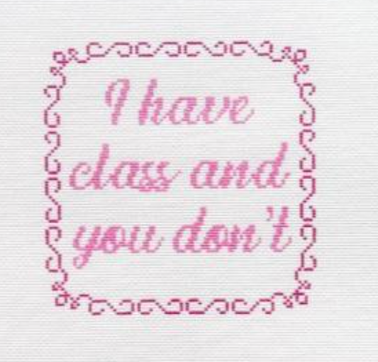 I Have Class and You Don't