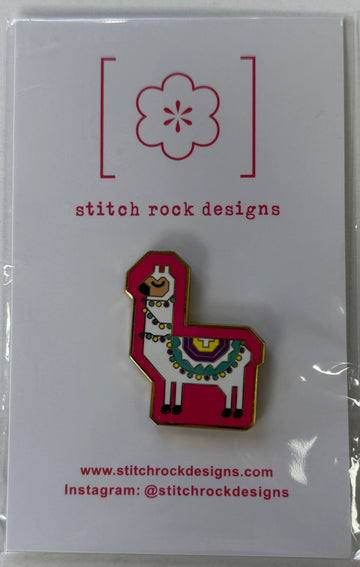 Pink Llama Needle Minder