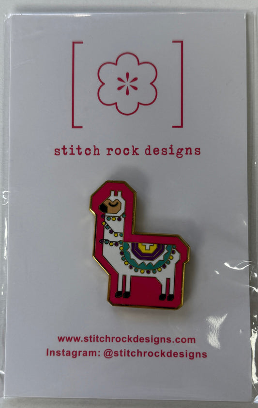 Pink Llama Needle Minder