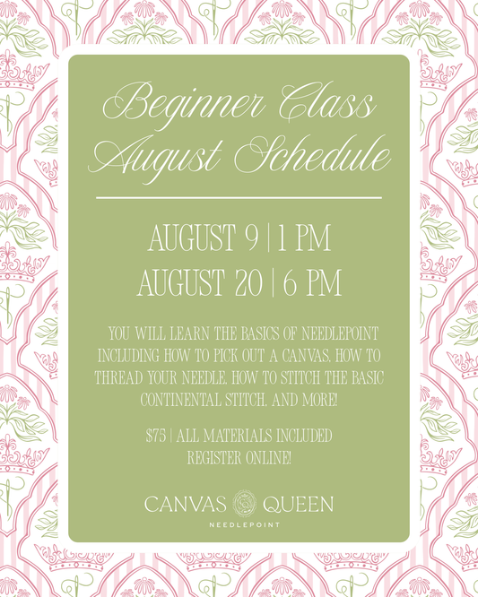 Beginner Needlepoint Class