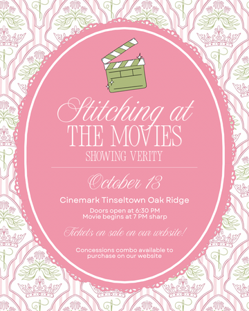 Stitching at the Movies October 13
