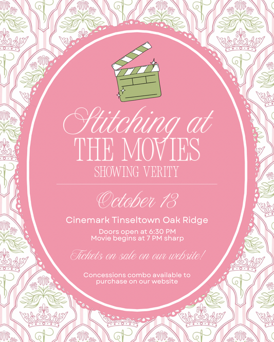 Stitching at the Movies October 13