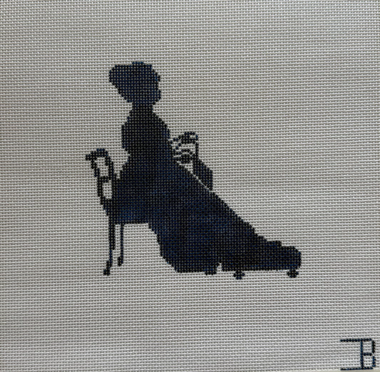 Needlepointer Silhouette