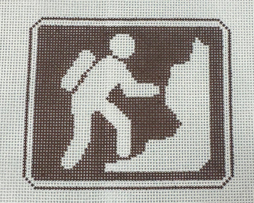 Outdoor Recreation Climber Sign