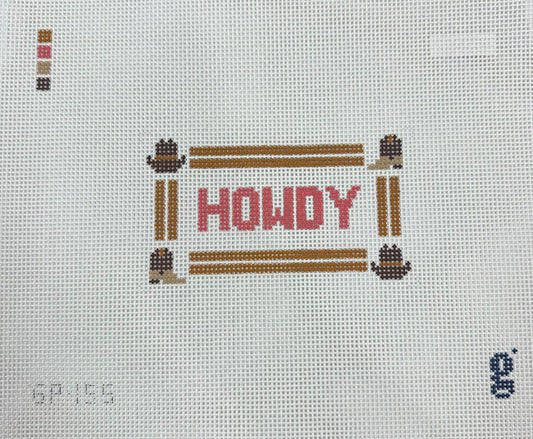 Howdy Mini Sign