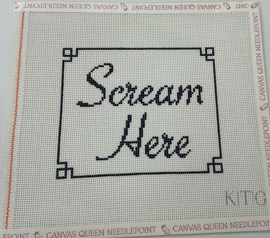 Scream Pillow
