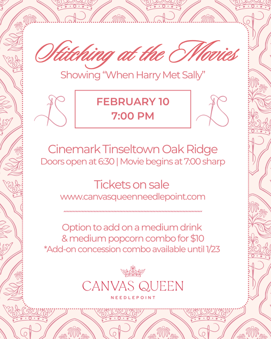 Stitching at the Movies: Galentines