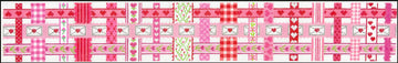 Valentine's Day Basket - Woven Ribbons with a Valentine Theme (Trunk Show)