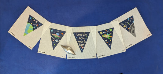 Moon and Back Garland