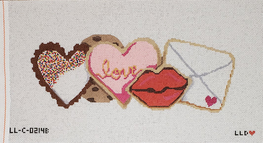 Valentine's Day Cookies Row 13ct