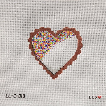 Sprinkle Heart Cookie