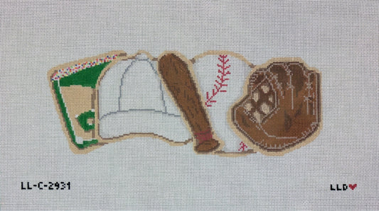 Baseball Cookies Row 18ct