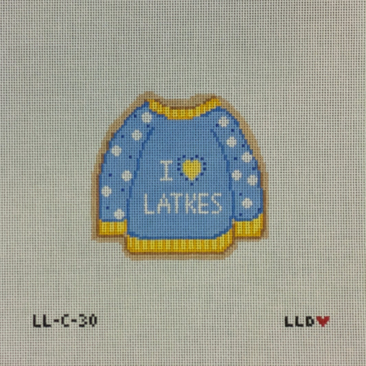 Latke Sweater Cookie