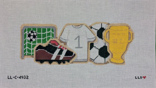 Soccer Cookies Row 18ct