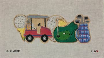 Golf Cookies Row 18ct