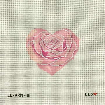 Rose Heart Small Pink