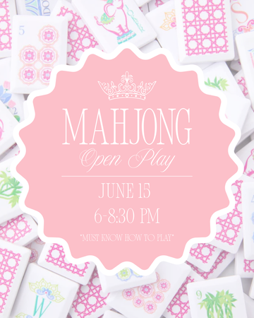 Mahjong Open Play June 15