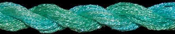 ThreadworX #12 Overdyed Metallic 910090 Caribbean Surf