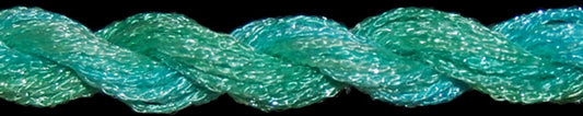 ThreadworX #12 Overdyed Metallic 910090 Caribbean Surf