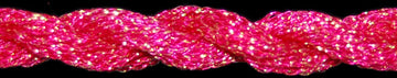 ThreadworX #12 Overdyed Metallic 911000 Hawaiian Hot Pink
