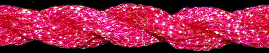 ThreadworX #12 Overdyed Metallic 911000 Hawaiian Hot Pink