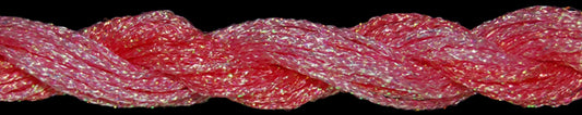 ThreadworX #12 Overdyed Metallic 910040 Strawberry Shortcake