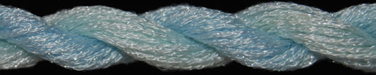 ThreadworX #12 Overdyed Metallic 91018 Baby Blue Eyes