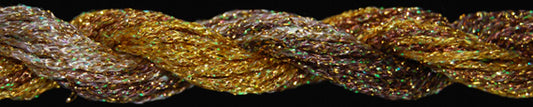 ThreadworX #12 Overdyed Metallic 91037 Tiger Butter