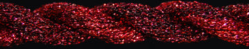 ThreadworX #12 Overdyed Metallic 91089 Bleeding Hearts