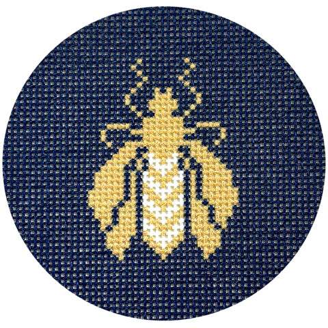 Bee Round Blue