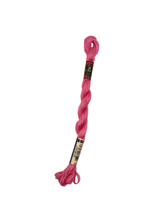 DMC 5 Perle Cotton #603 Cranberry Light Medium