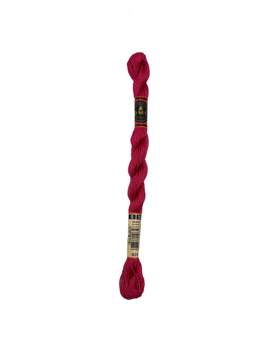 DMC 5 Perle Cotton #601 Cranberry Dark