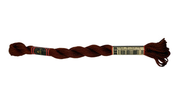 DMC 5 Perle Cotton #300 Mahogany-Very Dark