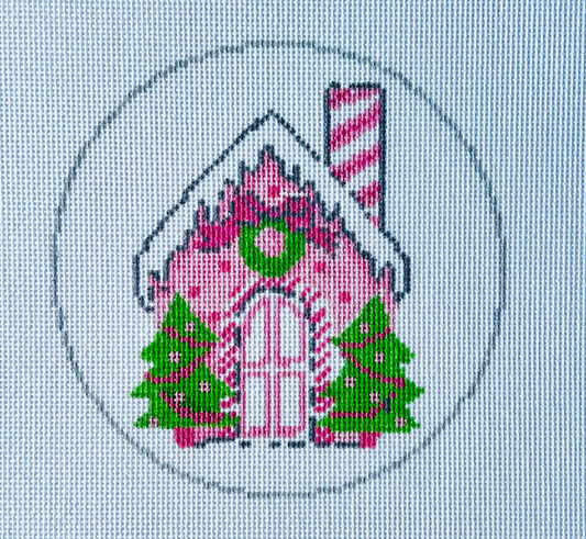 Pink Gingerbread House