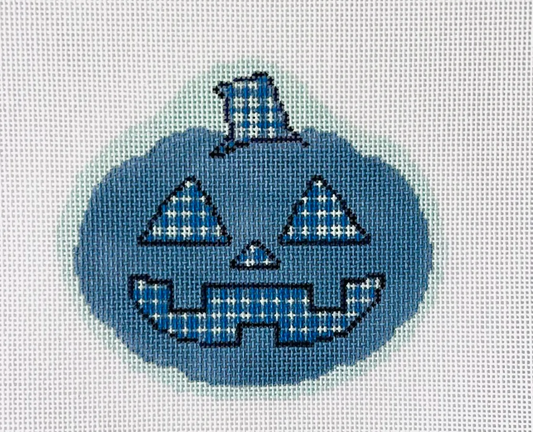 Plaid Pumpkin Blue