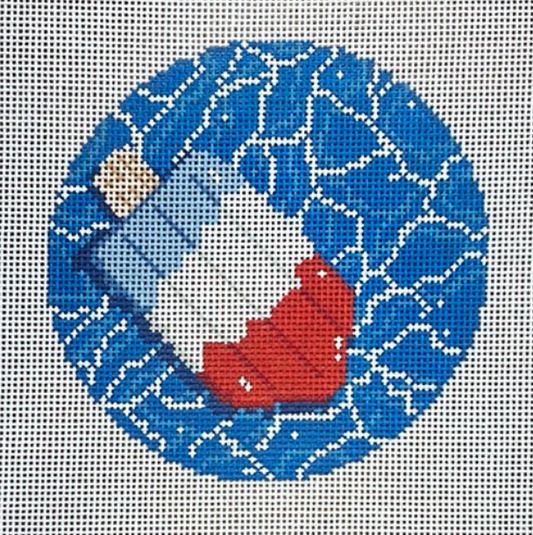 Popsicle Floatie Ornament